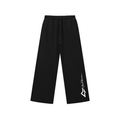 Snow Washed Raw Edge Sweatpants