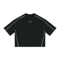 Unisex Heavyweight Boxy Piping T-Shirt