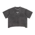 Raw Edge Snow Washed Boxy T-Shirt
